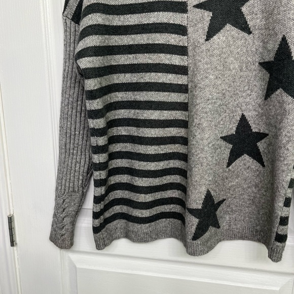 Fashion Concepts Grey Women’s Ribbed Knitted Long Sleeve Sweater. Size S - Picture 6 of 6